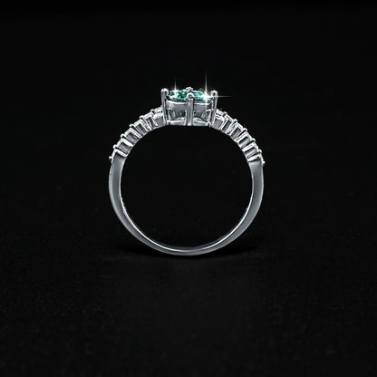 Prinsessans Krona - 1 Carat Moissanit Ring